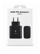 Сетевое зарядное устройство FaizFull C45 USB-C 45 Вт Power Delivery, черное
