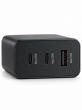 Сетевое зарядное устройство FaizFull PD70 65 Вт, 2 USB-C и USB-A, Power Delivery черное