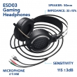 Проводные игровые наушники Hoco ESD03 Gaming headphones черные