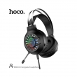 Проводные игровые наушники Hoco ESD04 Cool Game headphones черные