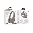 Беспроводные наушники с микрофоном Hoco W46, Bluetooth 5.3, Brown
