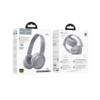 Беспроводные наушники с микрофоном Hoco W46, Bluetooth 5.3, Gray