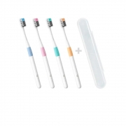 Набор зубных щеток Xiaomi Dr. Bei Bass Method Toothbrush Multicolor (4 шт)