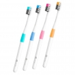 Набор зубных щеток DR.BEI Bass Toothbrush Classic with 1 Travel Package 4 Pieces