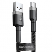 Кабель Baseus Cafule USB Tupe-C Black 1m