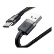 Кабель Baseus Cafule USB Tupe-C Black 1m