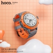 Детские смарт-часы HOCO Y107 4G с GPS и SIM-картой оранжевые