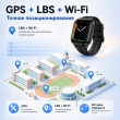 Детские смарт-часы Hoco Y108 4G с SIM-картой, GPS, видеозвонком и SOS-кнопкой, фиолетовые 