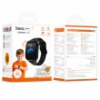 Детские смарт-часы Hoco Y108 4G с SIM-картой, GPS, видеозвонком и SOS-кнопкой, фиолетовые 