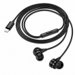 Проводные наушники для iPhone HOCO M116 Benevolent Lightning с микрофоном черные