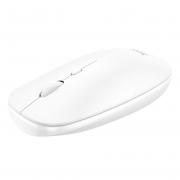 Мышь беспроводная двухдиапазонная HOCO GM15 Art dual-mode белая