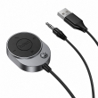 Bluetooth AUX адаптер Hoco E150 3.5 мм для авто с кабелем 1.5 м