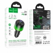 Автомобильный FM-трансмиттер с зарядкой HOCO E166 модулятор Bluetooth 6.0