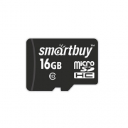 Карта памяти SmartBuy microSDHC Class 10 16GB + SD adapter