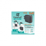 Зарядное устройство FaizFull FC128 USB-Cх3 67W USB-A 20W GaN