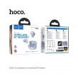 Беспроводные наушники Hoco EQ25 TWS Unimpeded true wireless blue star