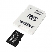 Карта памяти SmartBuy Professional microSDHC Class 10 UHS-I U3 256GB + SD adapter