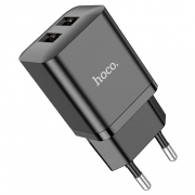 Hoco N25 Maker dual port charger (EU) Black		