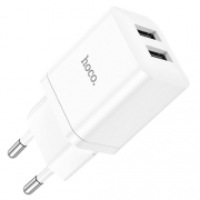 Hoco N25 Maker dual port charger (EU) white