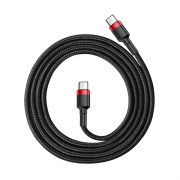 Кабель Baseus Cafule Type-C PD2.0 Cable 1м red-black