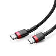 Кабель Baseus Cafule Type-C PD2.0 Cable 1м red-black