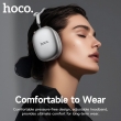 Наушники беспроводные HOCO W55 Pleasing BT headphones deep pink