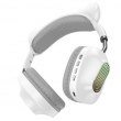  Наушники беспроводные с ушками Hoco ESD13 Scill cat ear белый