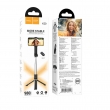 Монопод для селфи Hoco K20 Prior live broadcast holder, Bluetooth, черный