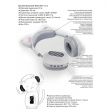  Наушники беспроводные с ушками Hoco ESD13 Scill cat ear белый