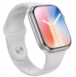 Смарт-часы HOCO Y30 с Bluetooth звонками, пульсом и SpO2, серебристые