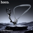 Держатель на шею Hoco K31 Campo magnetic neck-handing holder black gray