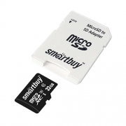 Карта памяти SmartBuy Professional microSDHC Class 10 UHS-I U3 32GB + SD adapter