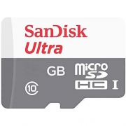 Карта памяти SanDisk Ultra microSDHC Class 10 UHS-I 100MB/s 64GB