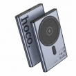 Внешний аккумулятор Hoco Q32 магнитный 5000 мАч MagSafe 15Вт PD 20Вт серый