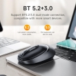 Мышь беспроводная двухрежимная  HOCO GM34 Nuevo, Dual mode, 800/1200/1600 DPI, black