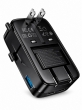 Универсальный адаптер для розеток Hoco AC35 Capaz дорожный, 2 Type-C, USB-A,