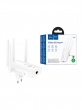 Усилитель сигнала, репитер, Wi-Fi ретранслятор HOCO HI35 белый  