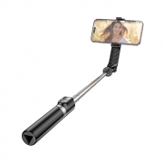 Монопод для селфи Hoco K20 Prior live broadcast holder, Bluetooth, черный