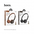 Наушники беспроводные HOCO W62 Verso retro BT headphones черные 