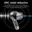 TWS-наушники HOCO EQ16 ANC с поддержкой Bluetooth 5.3 и активным шумоподавлением черные