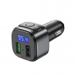 FM модулятор Hoco E67 Bluetooth + зарядное устройство QC3.0/18W
