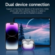 TWS-наушники HOCO EQ16 ANC с поддержкой Bluetooth 5.3 и активным шумоподавлением черные