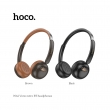 Наушники беспроводные HOCO W62 Verso retro BT headphones черные 