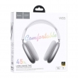 Наушники беспроводные полноразмерные Hoco W65 Happy BT, Bluetooth 5.4, silver