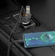 FM-трансмиттер с зарядкой Borofone BC43 Flash QC3.0 черный
