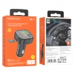 FM-трансмиттер с зарядкой Borofone BC43 Flash QC3.0 черный