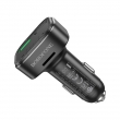 FM-трансмиттер с зарядкой Borofone BC43 Flash QC3.0 черный