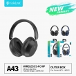 Беспроводные полноразмерные наушники Celebrat A43, Bluetooth: 5.4, синие