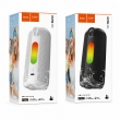 Портативная Bluetooth-колонка Hoco HC50 Advantage с RGB-подсветкой, TWS, IPX4, 8 Вт, белая