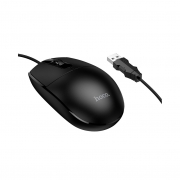 Мышь проводная HOCO GM50 League business wired mouse черная